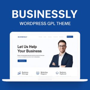 Businessly – WordPress GPL Theme