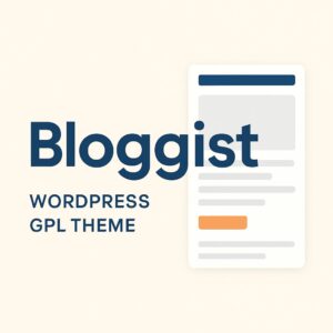Bloggist – WordPress GPL Theme