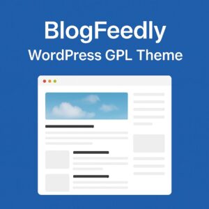 BlogFeedly – WordPress GPL Theme