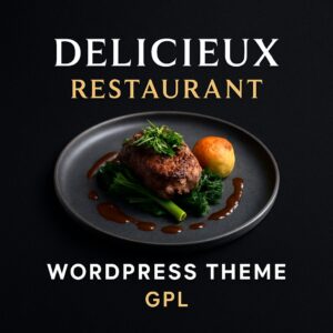 Delicieux Restaurant WordPress Theme GPL
