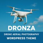 Dronza Theme GPL – Drone Aerial Photography WordPress Theme