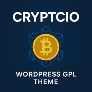 Cryptcio – WordPress GPL Theme