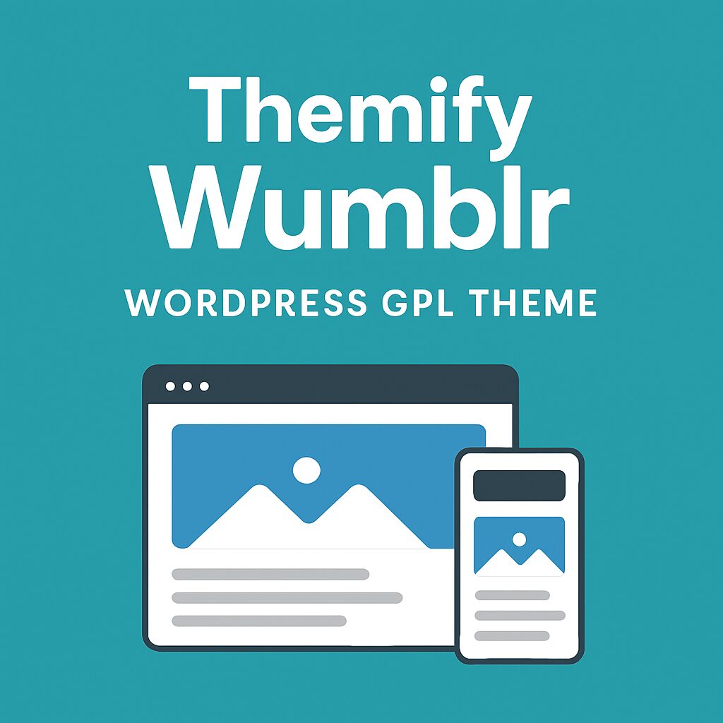 Themify Wumblr – WordPress GPL Theme