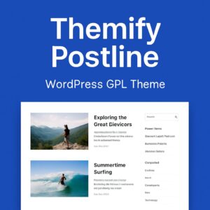 Themify Postline – WordPress GPL Theme