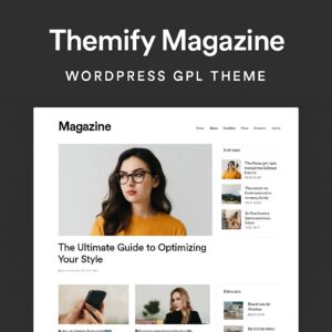 Themify Magazine – WordPress GPL Theme