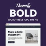 Themify Bold – WordPress GPL Theme