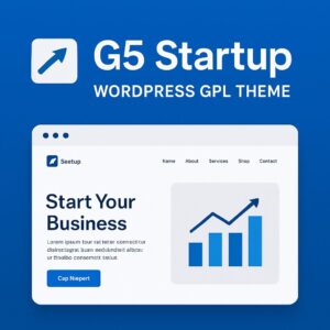 G5 Startup – WordPress GPL Theme