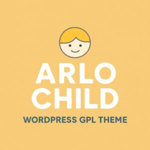 Arlo Child – WordPress GPL Theme