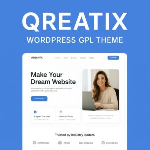 Qreatix – WordPress GPL Theme