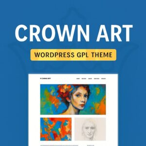 Crown Art – WordPress GPL Theme