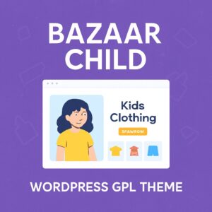 Bazaar Child – WordPress GPL Theme