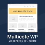 Multicote WP – WordPress GPL Theme
