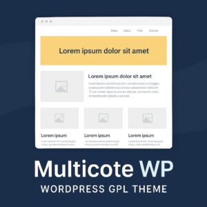 Multicote WP – WordPress GPL Theme