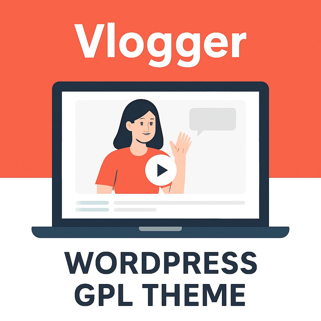 Vlogger – WordPress GPL Theme