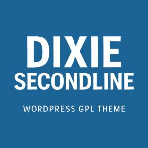 Dixie SecondLine – WordPress GPL Theme