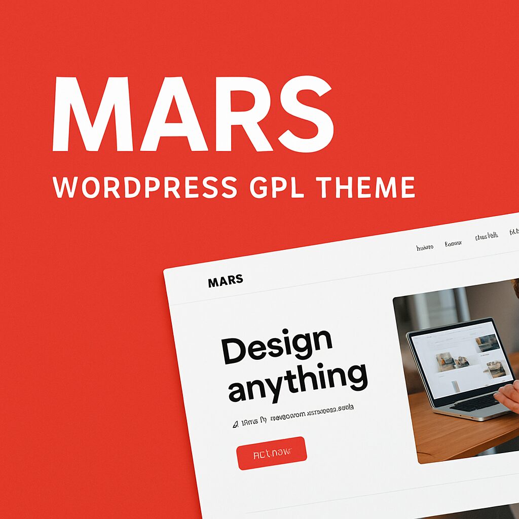 Mars – WordPress GPL Theme