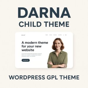 Darna Child Theme – WordPress GPL Theme
