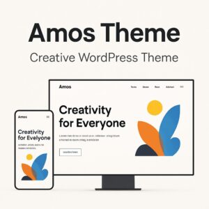 Amos Theme GPL – Creative WordPress Theme
