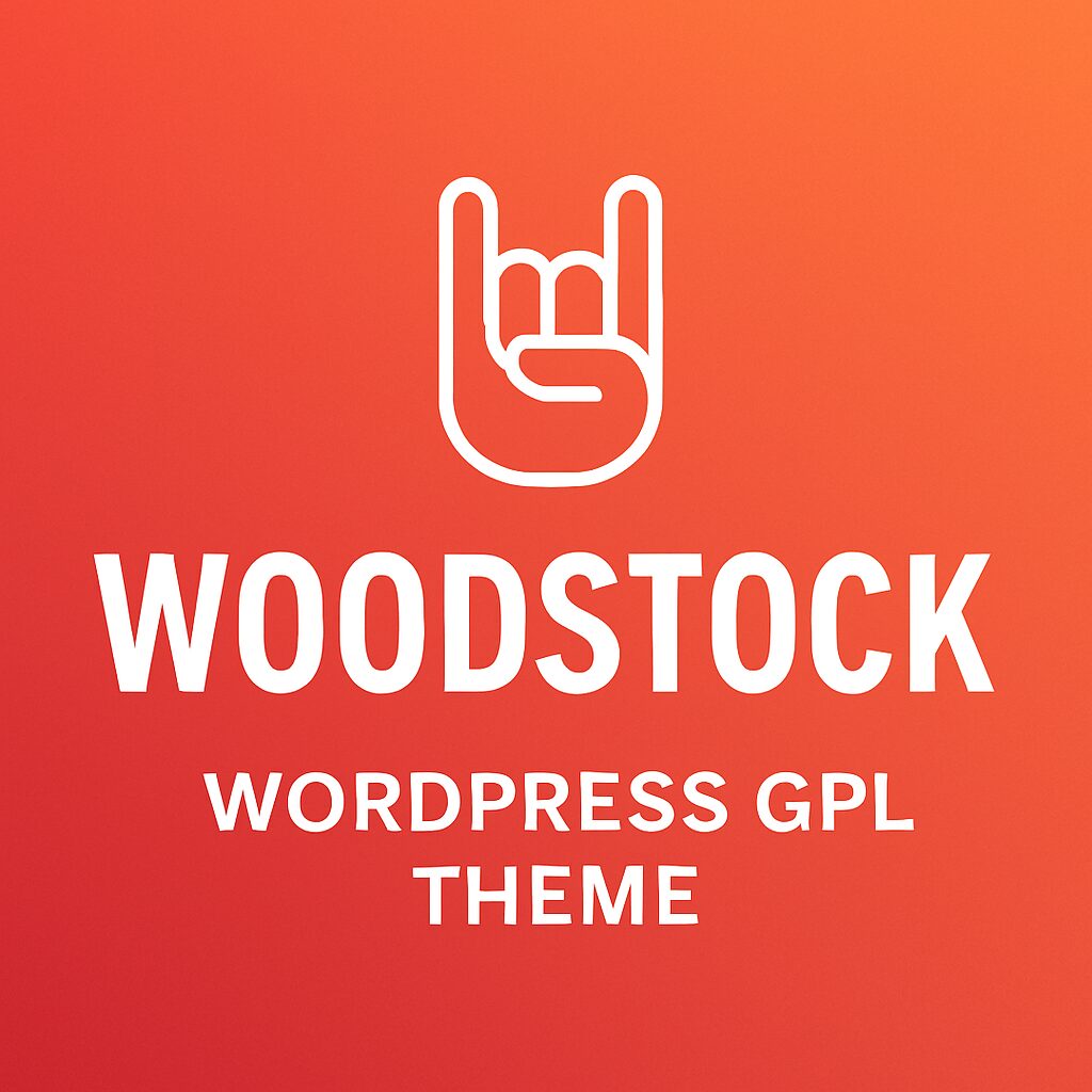 Woodstock – WordPress GPL Theme