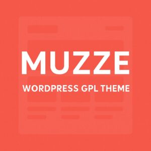 Muzze – WordPress GPL Theme