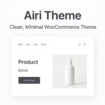 Airi Theme GPL – Clean, Minimal WooCommerce Theme