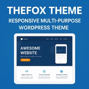 TheFox Theme GPL – Responsive Multi-Purpose WordPress Theme