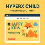 HyperX Child – WordPress GPL Theme