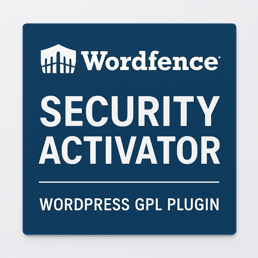 Wordfence Security Activator – WordPress GPL Plugin