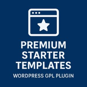 Premium Starter Templates – WordPress GPL Plugin