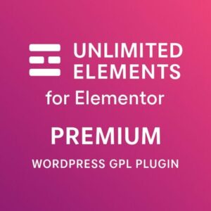 Unlimited Elements for Elementor (Premium) – WordPress GPL Plugin