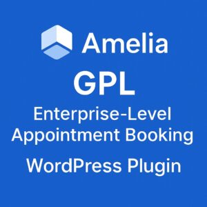 Amelia GPL – Enterprise-Level Appointment Booking WordPress Plugin