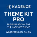 Kadence Theme Kit Pro - Premium addon for the Kadence Theme – WordPress GPL Plugin