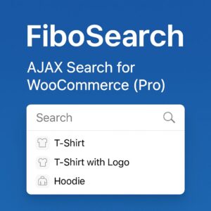 FiboSearch - AJAX Search for WooCommerce (Pro) – WordPress GPL Plugin
