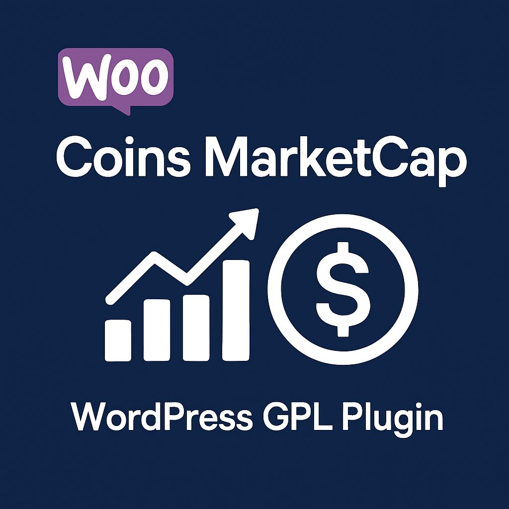 Coins MarketCap – WordPress GPL Plugin