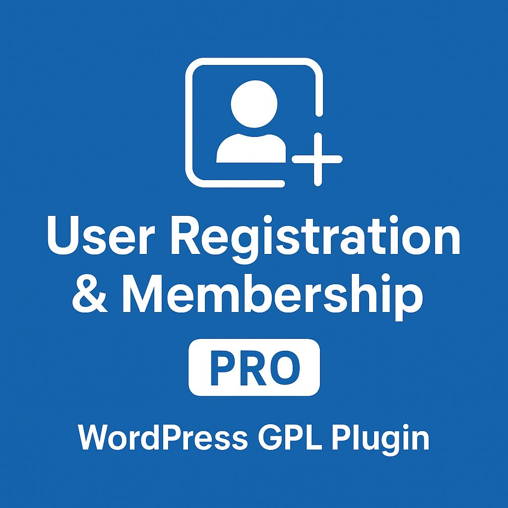 User Registration & Membership ( Pro ) – WordPress GPL Plugin