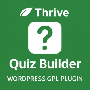 Thrive Quiz Builder – WordPress GPL Plugin