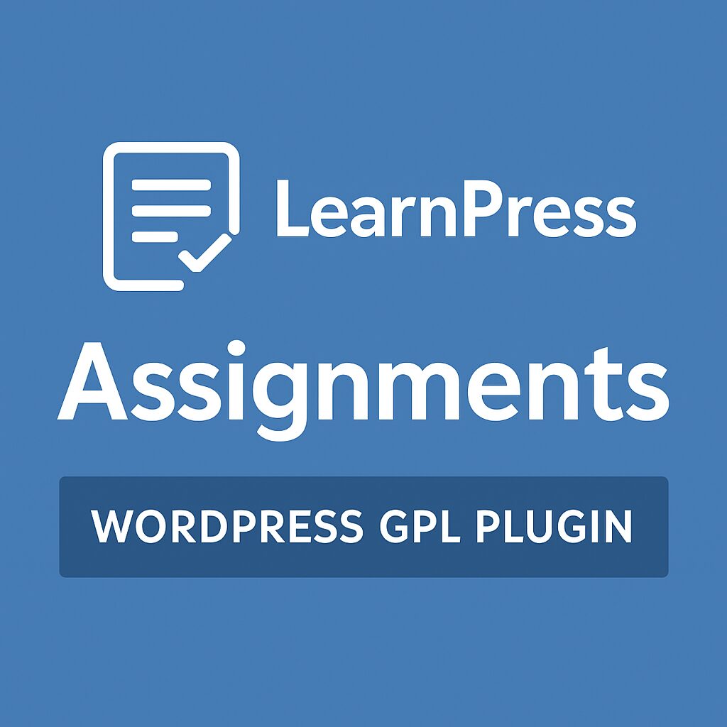 LearnPress - Assignments – WordPress GPL Plugin