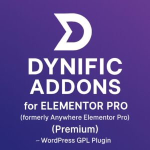 Dynific Addons for Elementor Pro (formerly Anywhere Elementor Pro) (Premium) – WordPress GPL Plugin