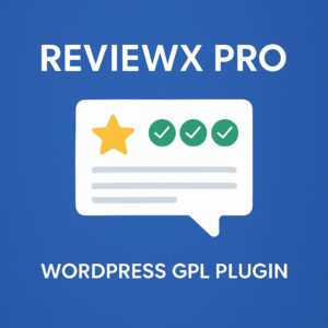 ReviewX Pro – WordPress GPL Plugin