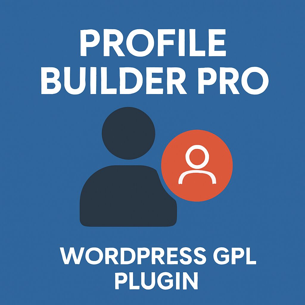 Profile Builder Pro – WordPress GPL Plugin
