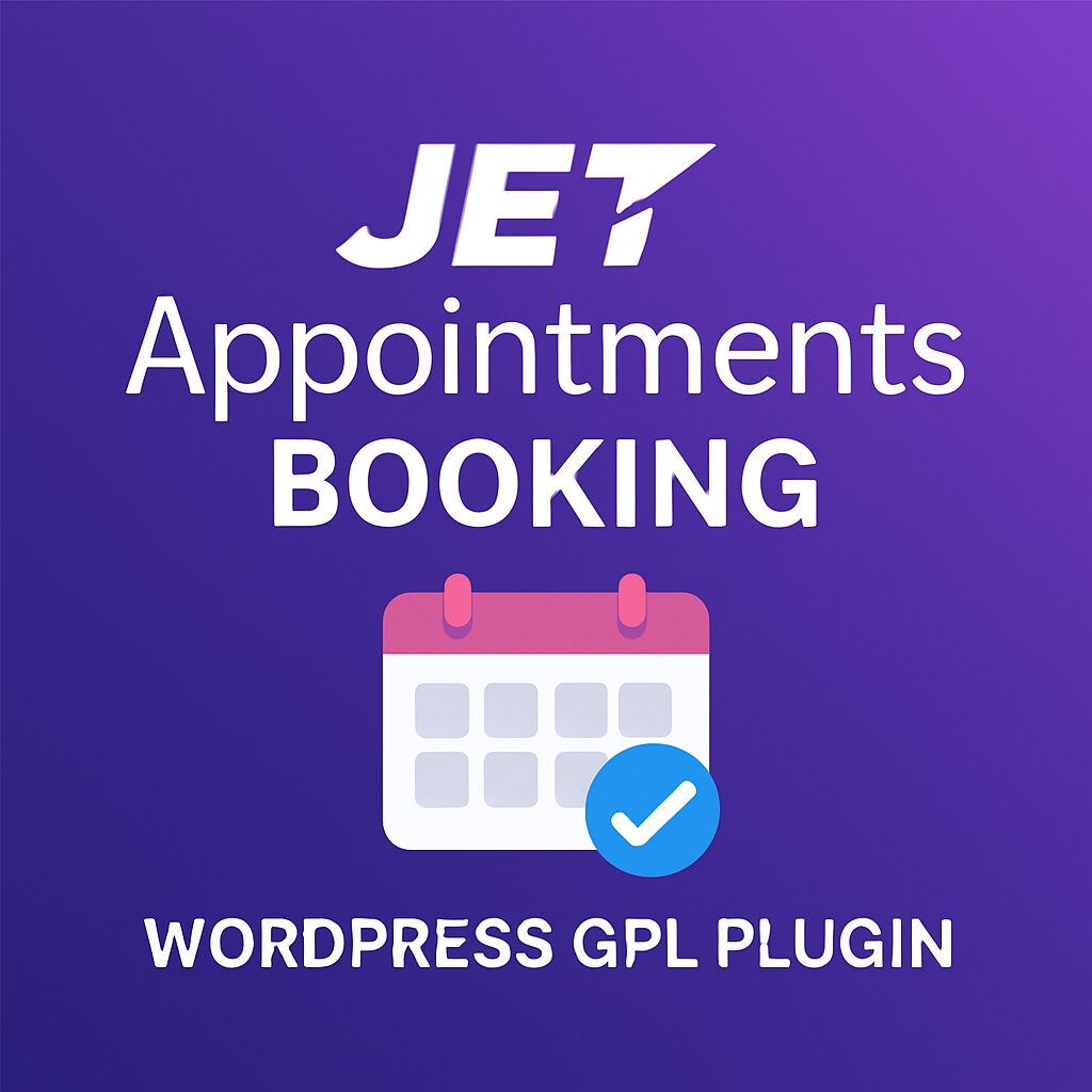 Jet Appointments Booking – WordPress GPL Plugin
