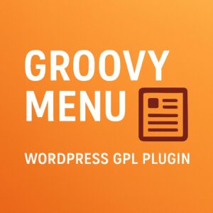 Groovy Menu – WordPress GPL Plugin