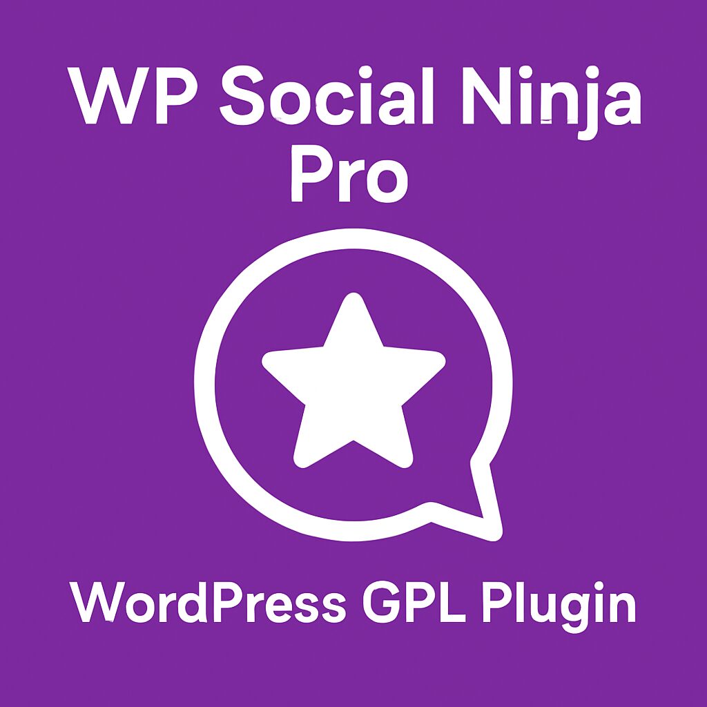 WP Social Ninja Pro – WordPress GPL Plugin