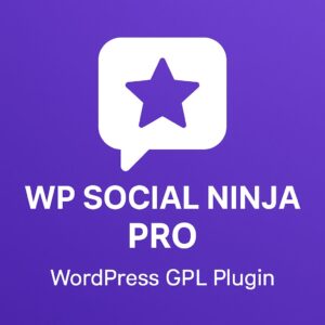 WP Social Ninja Pro – WordPress GPL Plugin