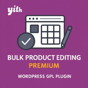 YITH WooCommerce Bulk Product Editing Premium – WordPress GPL Plugin