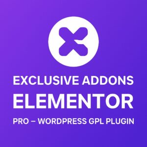 Exclusive Addons Elementor Pro – WordPress GPL Plugin