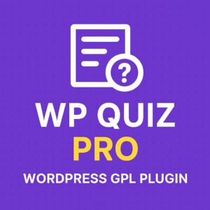 WP Quiz Pro – WordPress GPL Plugin