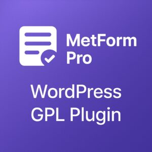 MetForm Pro – WordPress GPL Plugin