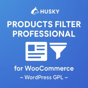 HUSKY - Products Filter Professional for WooCommerce – WordPress GPL Plugin