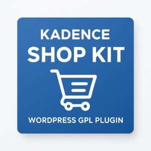 Kadence Shop Kit – WordPress GPL Plugin